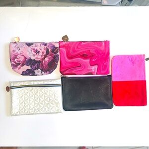 New Lot of 5 Ipsy Makeup Bags
